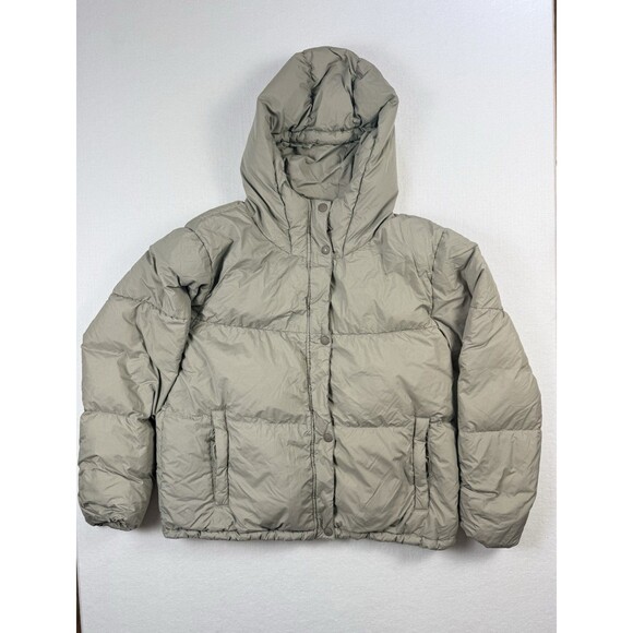 prAna Hellebore Down Puffer Jacket Sage Green RDS 650 Fill Size Medium - Picture 1 of 7